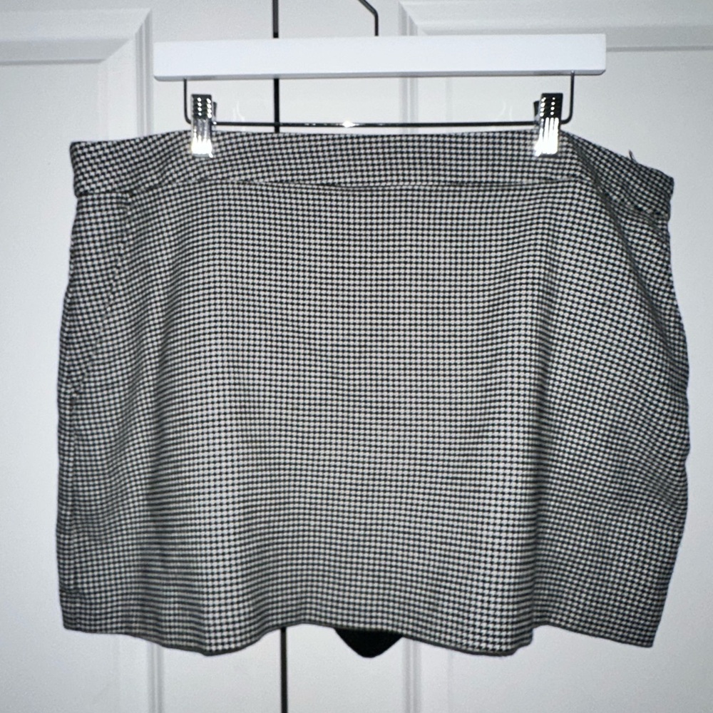 Abercrombie & Fitch Gingham Skort